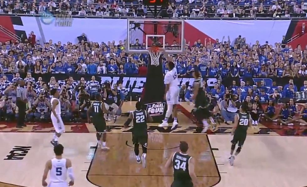 Duke Advances to National Title Game, Beating Michigan State 81-61