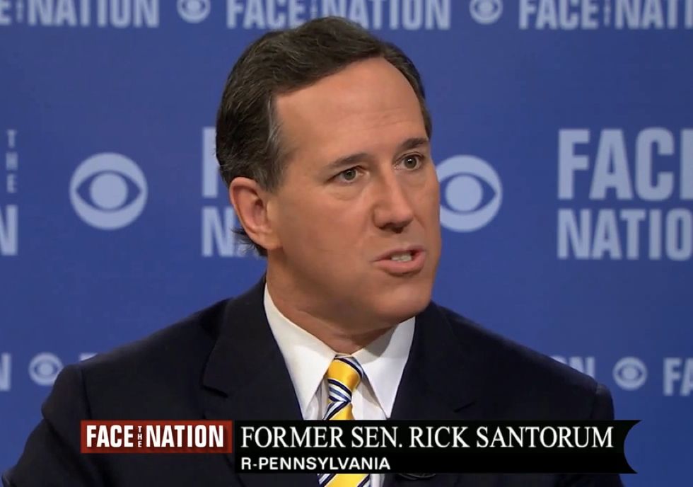 Rick Santorum: Should the Gov't Force a Gay Print Shop Owner to Make 'God Hates F**s' Signs for Westboro Baptist Church?