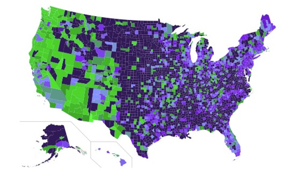 Want to Know How Many UFO Sightings Per Capita Your County Has? Find Out With This Interactive Map