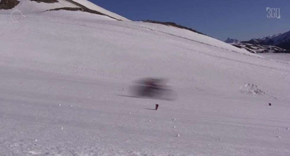Some Cars Don't Even Go 140 MPH — Watch a Mountain Biker Do It to Set a New Record
