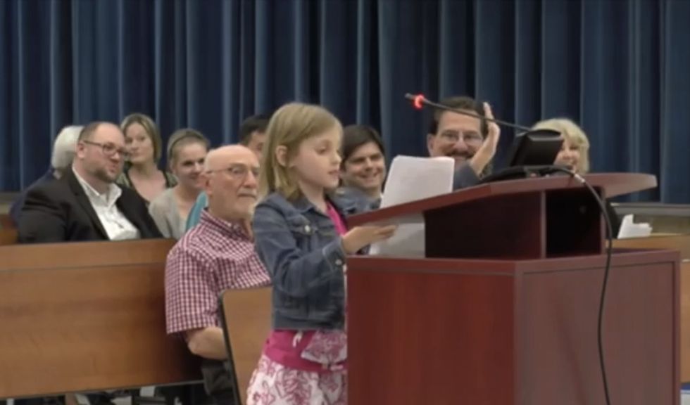 9-Year-Old Girl Tells Her School Board Exactly What She Thinks of Florida's Standardized Testing, and It's Pretty Brutal