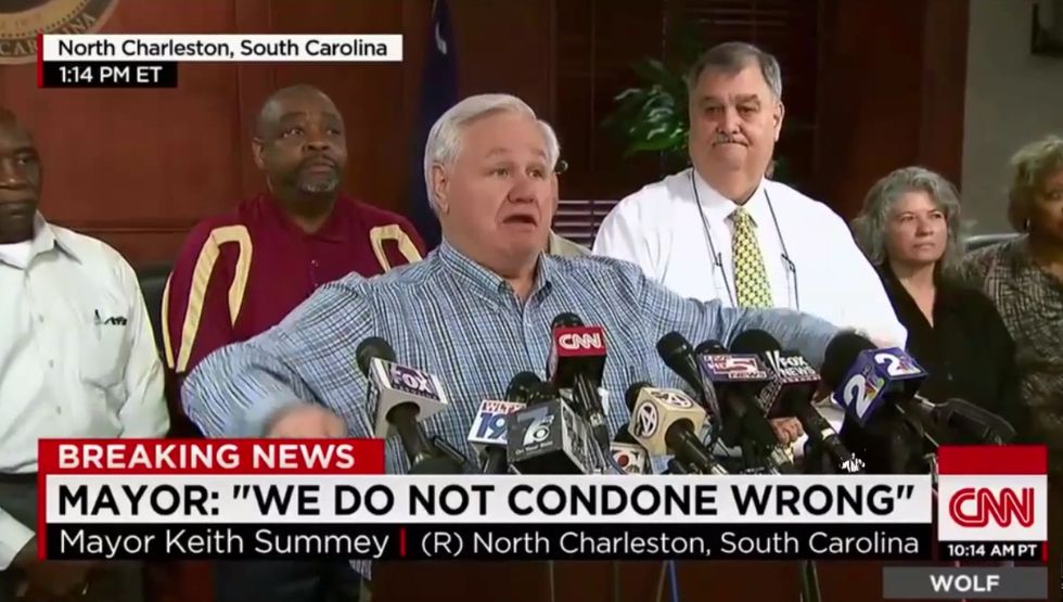 Press Conference on Police Shooting Caught on Video Gets So Testy That Mayor Threatens to Shut It Down
