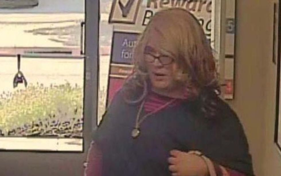 The 'Name' of This Cross-Dressed Bank Bandit Is One You're Sure to Recognize