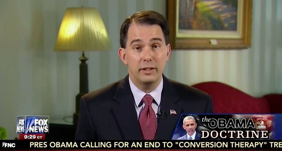 Scott Walker Doesn't Mince Words When Responding to 'Unbelievable' Jab From Obama on Iran