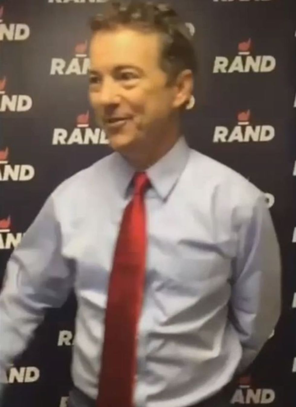 Some Say This Video Shows Rand Paul Walking Out on an Interview, but There's More to the Story
