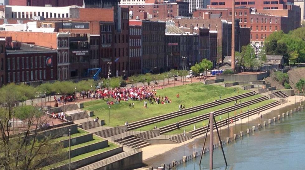 Anti-Gun Group Organizes Protest to Counter Massive NRA Convention in Nashville — Here's How That Went