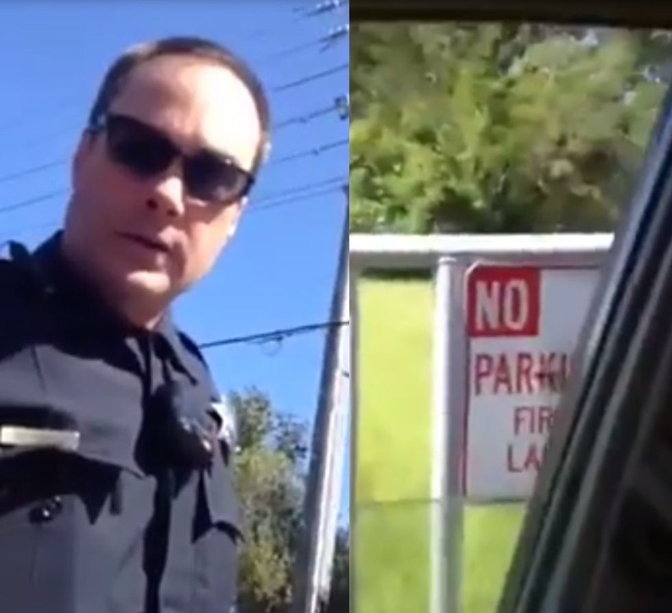 I Would Like to See Your Eyes': Dumbfounded Cop Can't Believe the Reaction He Gets From This Woman in a Parked Car