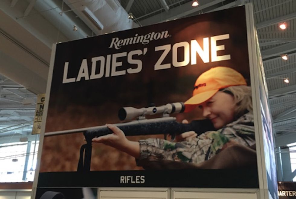 From the NRA convention: Girls + guns = growth
