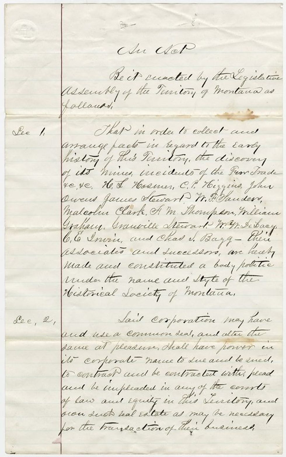 A Historical Society Received an Anonymous Envelope and What Was Inside Had Them Letting Loose an Expletive