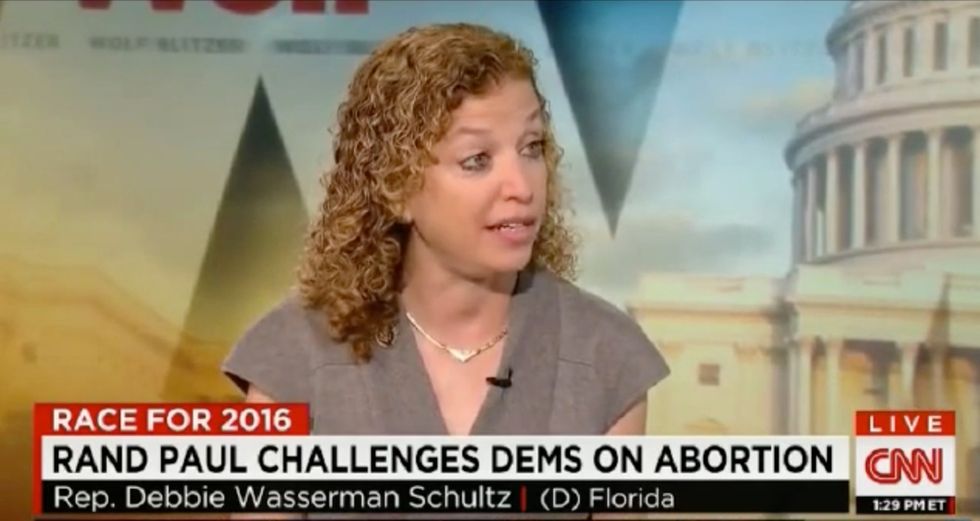 CNN Host Bluntly Asks DNC Chair to Say If She Thinks It's 'OK to Kill a 7-Pound Baby' — Here's Her Answer