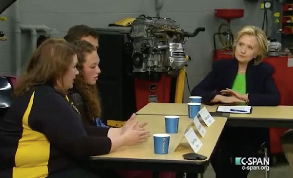 Hillary's Response to a Question About Common Core Sparked a Terse Response From John Stossel