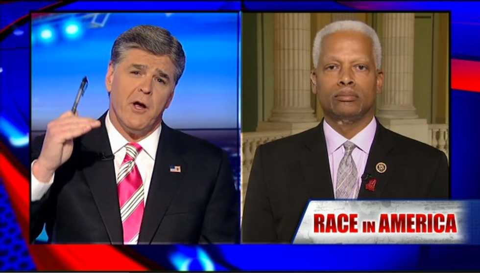 Hannity Confronts Dem. Congressman Who Said 'It Feels Like Open Season on Black Men in America
