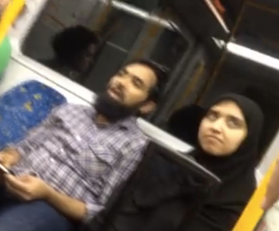 Shut Your Mouth!': When a Woman Launched Into a Tirade Against a Muslim Couple on a Crowded Train, a Fed-Up Passenger Stepped Up in a Big Way