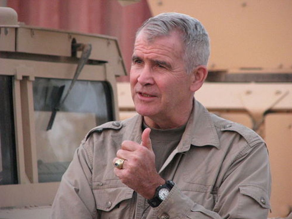 Blaze Radio: Lt. Col. Oliver North on the Marine held in Iran and his new show spotlighting the military's furry, four-legged warriors