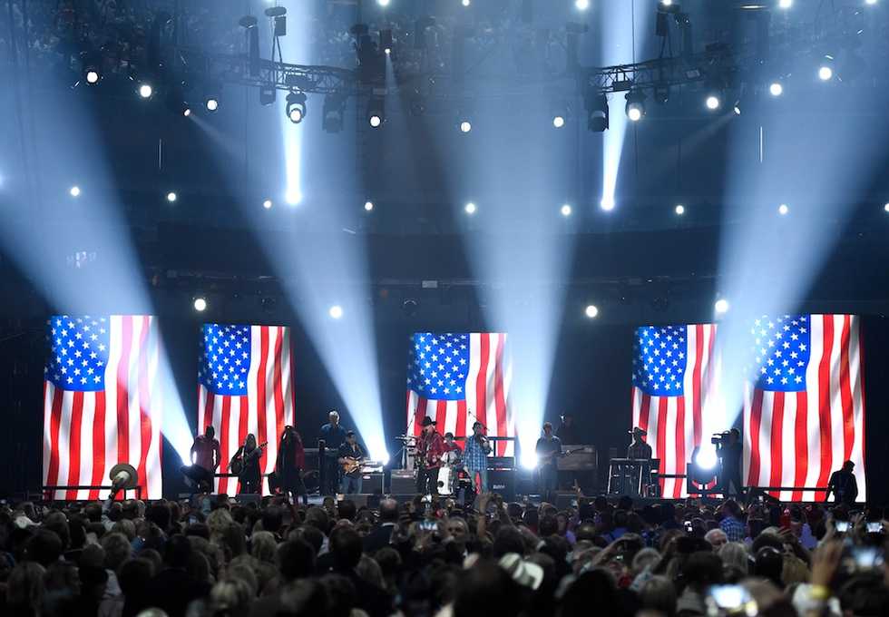 Country Music Star Garth Brooks Had One of the Best Moments of the ACMs — and It Involved Veterans