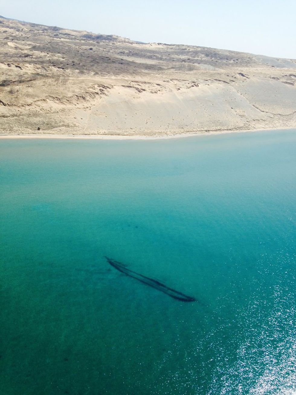 A 'Routine' Mission by a Coast Guard Chopper Turned Up Some Historical Finds at the Bottom of Lake Michigan