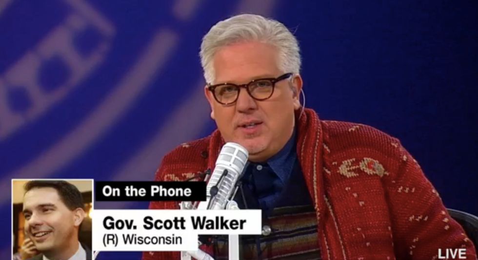 Glenn Beck on His Interview With Scott Walker: 'I Loved Him
