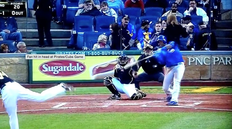 Scary Moment at PNC Park As Foul Ball Hits Fan Behind Protective Netting in the Head
