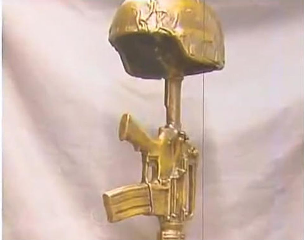 Remember the Veteran's Memorial That Town Council Members Said Wasn't 'Appropriate' Because It Depicted a Gun? The Final Decision Is In