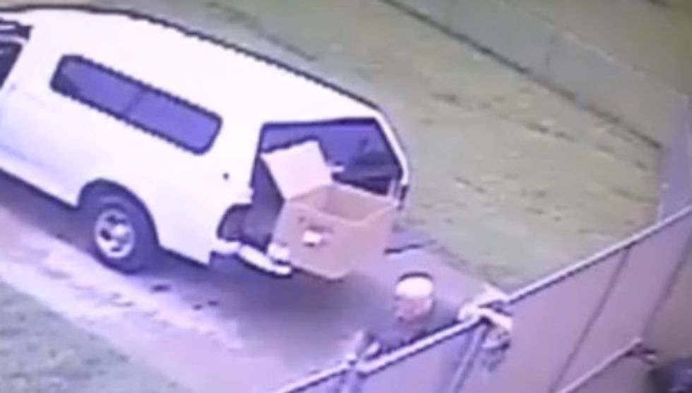  Animal Shelter's Surveillance Camera Captures a 'Sad Incident' That Got a School Employee Arrested 