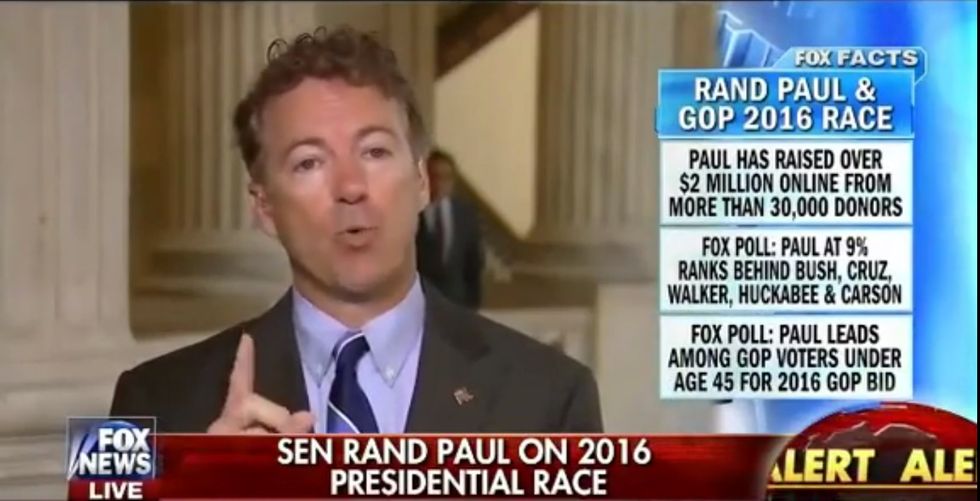 Rand Paul Hits Back Hard at Two Foreign Policy 'Lapdogs' for Obama…in His Own Party