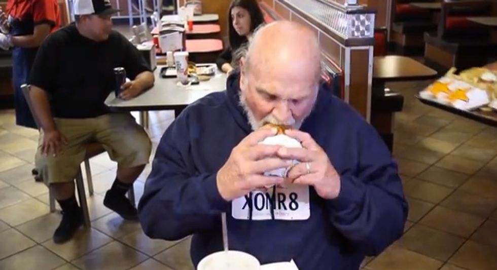 Man Eating a Hamburger After Spending 36 Years in Prison Under Wrongful Conviction: ‘That’s What Meat Tastes Like, Huh?’