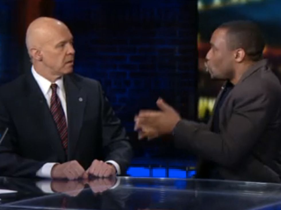 Ex-Cop's Clash With Marc Lamont Hill Over Police Violence Gets Heated: 'I'm Looking at the Trail of Dead Black People!