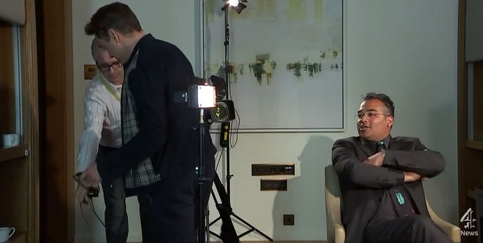 See the Uncomfortable Moments That Led Up to Actor Robert Downey Jr. Walking Out of TV Interview