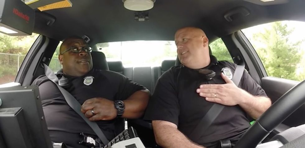 Here's a police dashcam video that you'll want to see