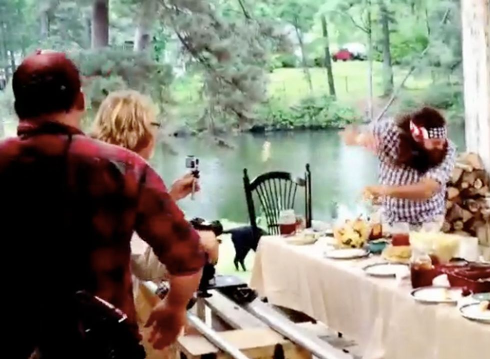 Duck Dynasty' Crew Surprises Willie Robertson With an Unexpected Birthday Present