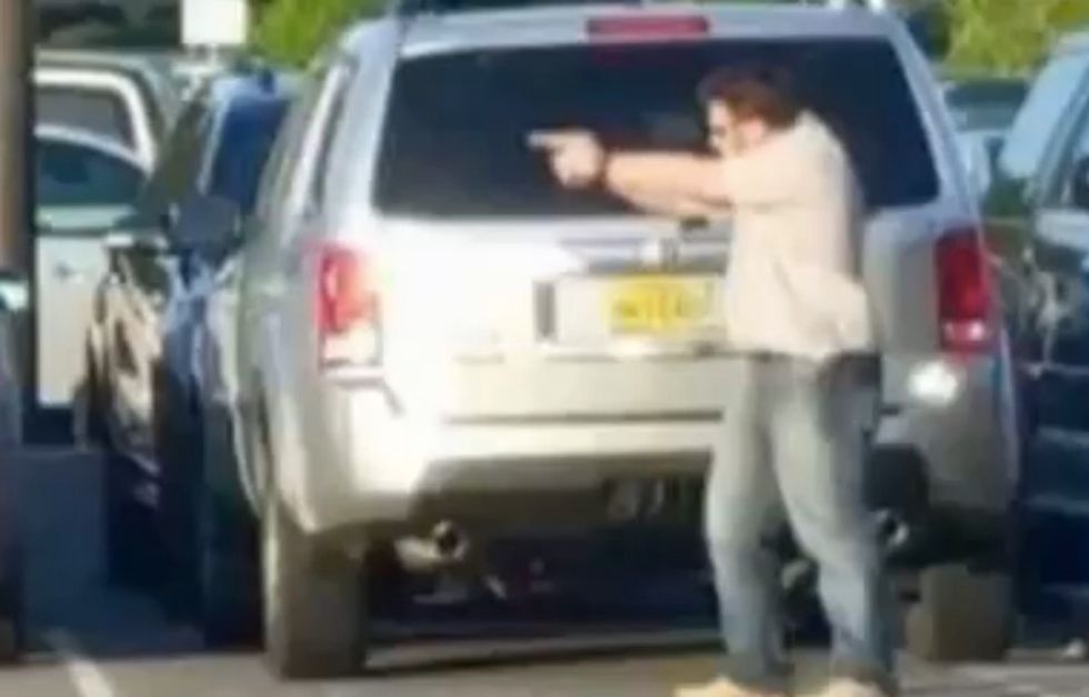 Elderly Man Was Being Beaten in a Parking Lot, but It All Came to Grinding Halt After They Noticed a Concealed Carry Holder