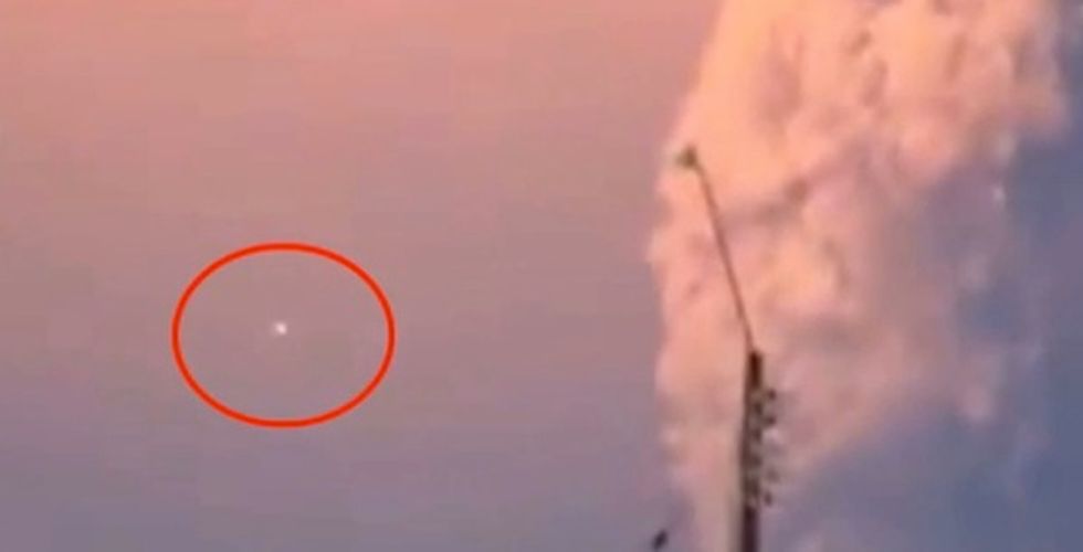 Did a 'UFO' fly up near the erupting volcano in Chile?