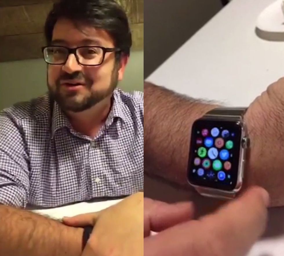 I've Got to Be Very, Very Careful': Technology Reporter Gets His Hands on an Apple Watch and Immediately Makes a $341 Mistake