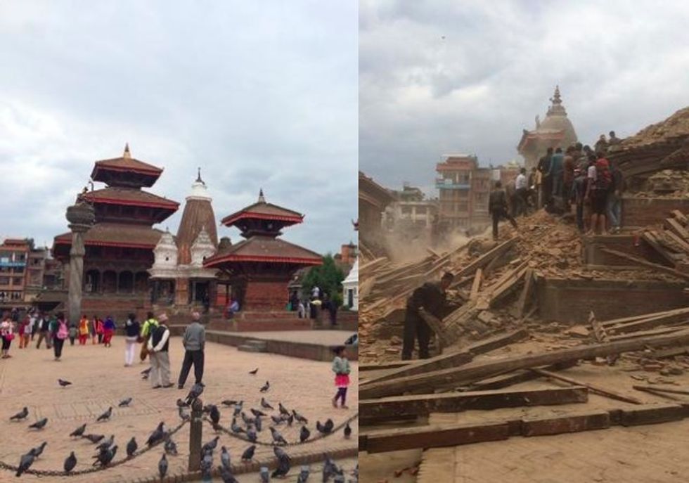 A 'Wandering' Journalist Captured 'Heartbreaking' Photos Showing Nepal Just Before the Quake — and Right After the Destruction