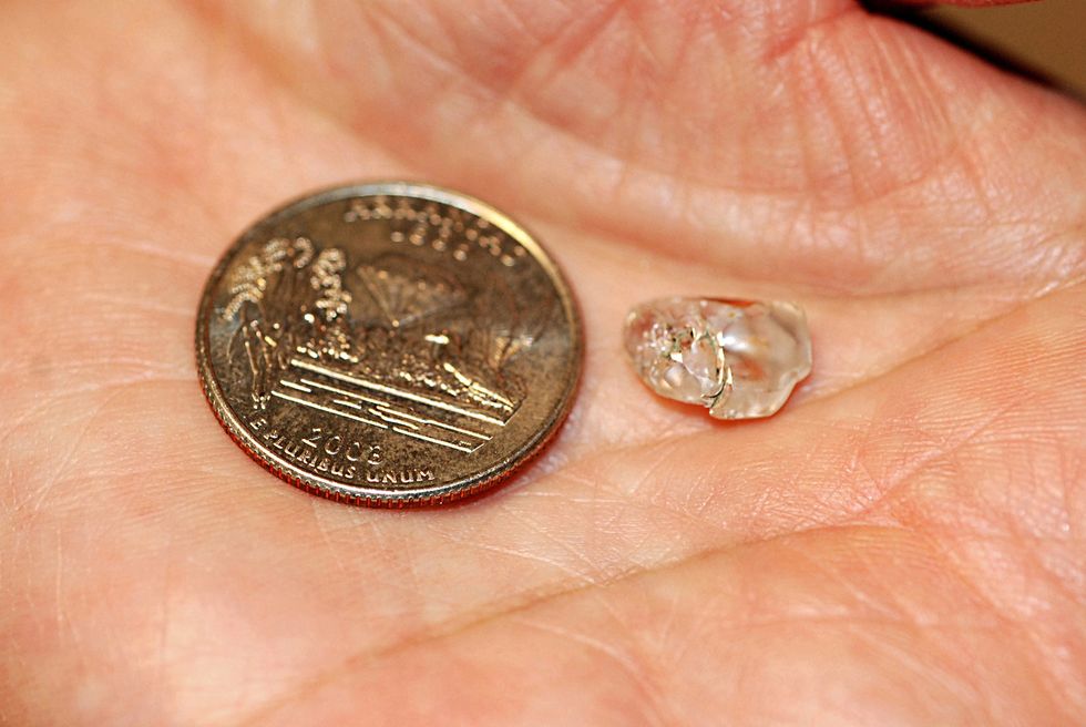 Woman Asked God If He Was 'Going to Bless Me and Let Me Find a Diamond Today' — She Named the Massive Rock She Found as a Result