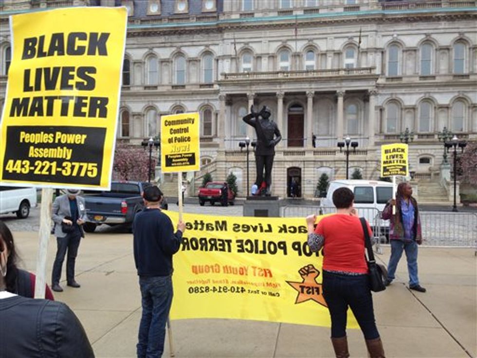 Baltimore Officers May Literally Have Targets on Their Backs After Police Reportedly Uncover 'Credible Threat