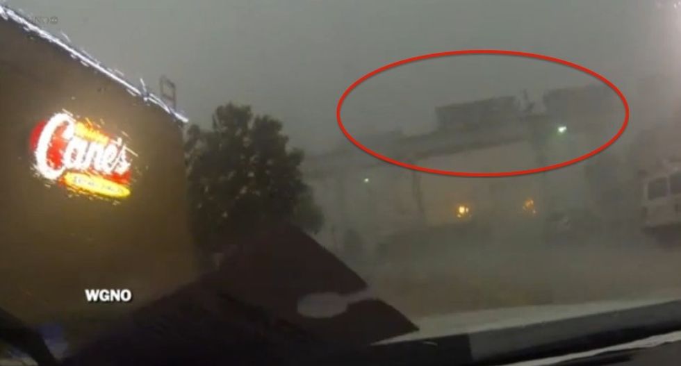 Keep an Eye on the Train in This GoPro Video of a Storm in Louisiana