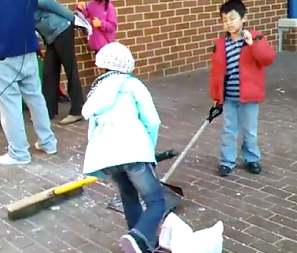 Photos to Help Restore Your Faith in Humanity: See How Some Baltimore Kids Used Tuesday to Do Good