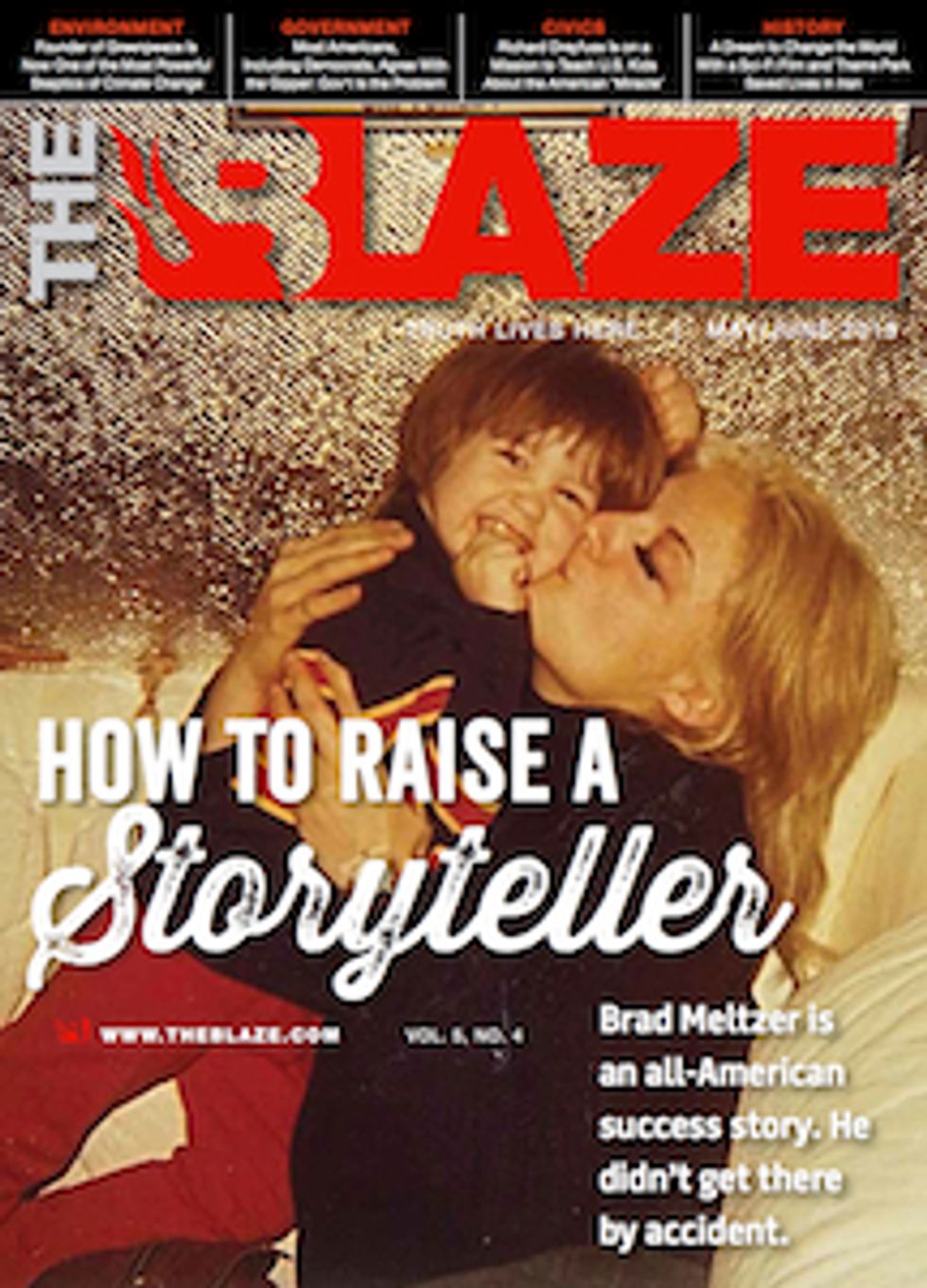 New Blaze Mag cover for May/June: A story of love and courage