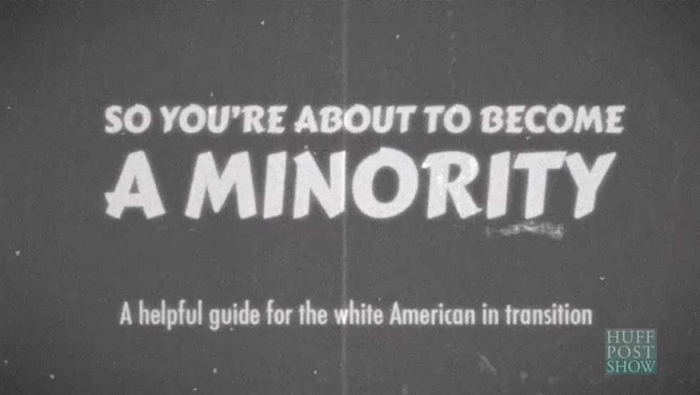 What's a Privileged White Person to Do?': HuffingPost's 'Helpful Guide to Ease' Whites Into Becoming a 'Minority