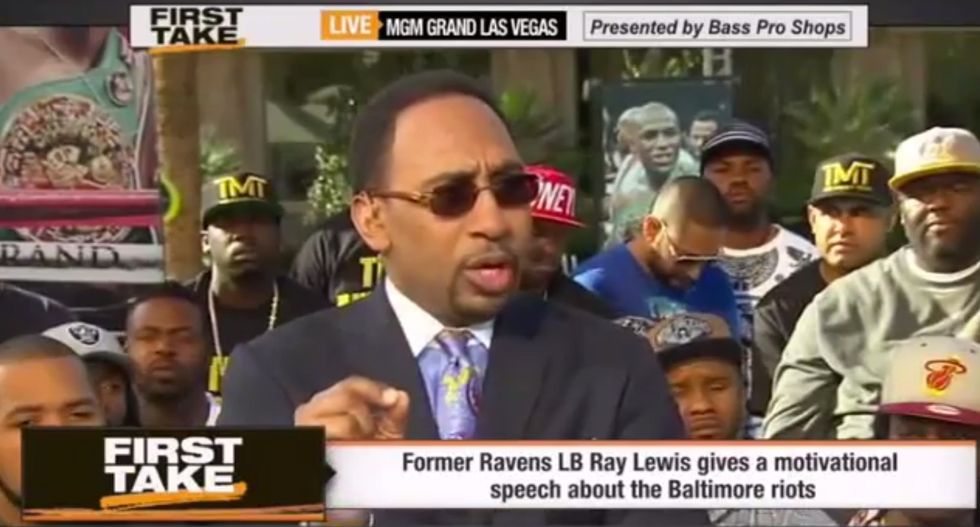Something Needs to Be Said': ESPN's Stephen A. Smith Gets Uncensored on Baltimore Rioters, Black Community