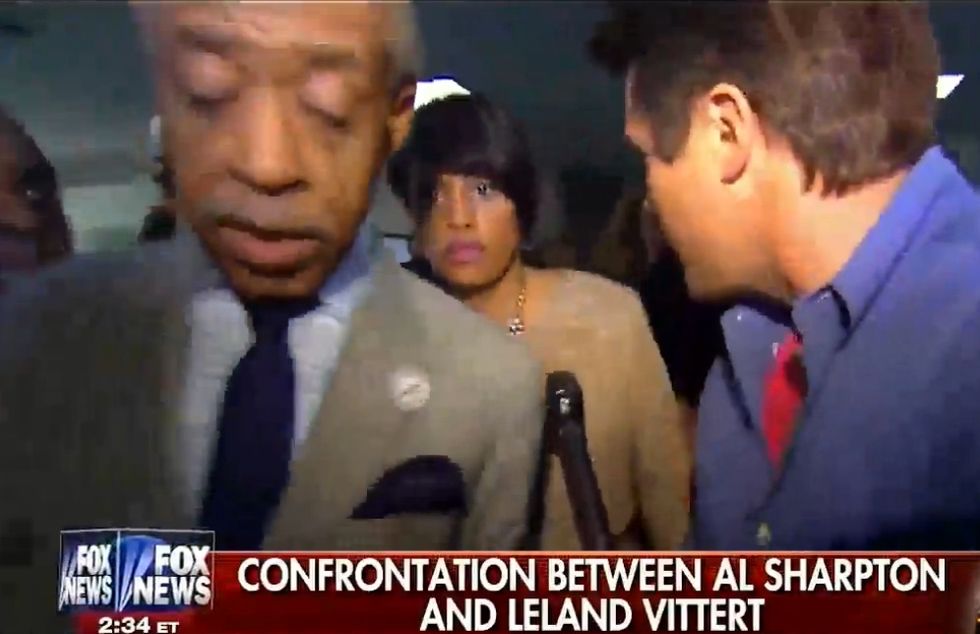 Watch How Quickly Things Get Tense, Physical When Reporter Confronts Baltimore Mayor, Al Sharpton