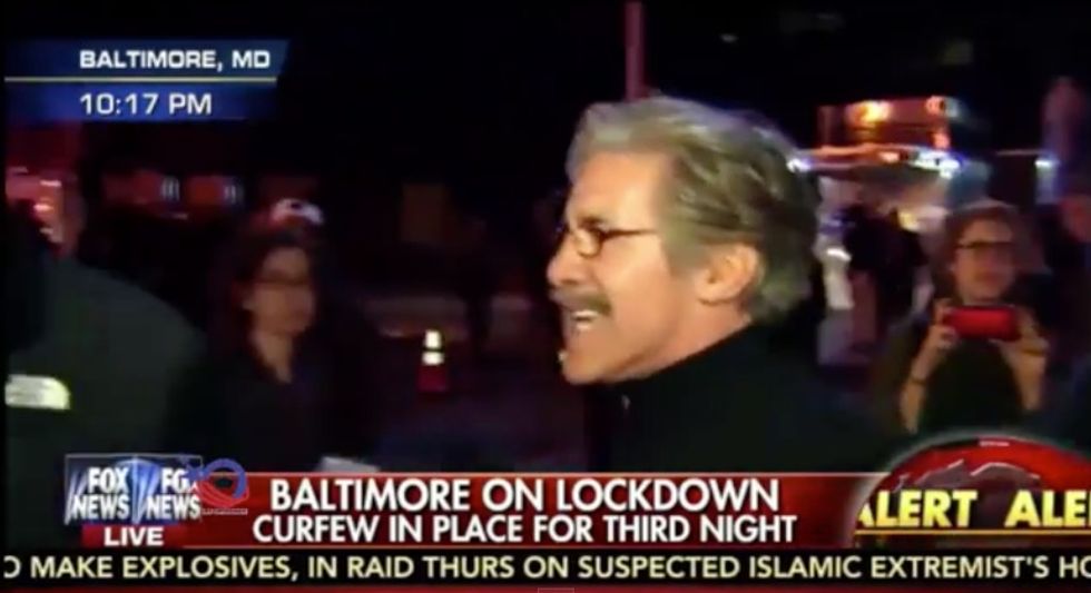 Geraldo Rivera Gets Into Another Heated Confrontation With Baltimore Protester: 'You're Nothing!