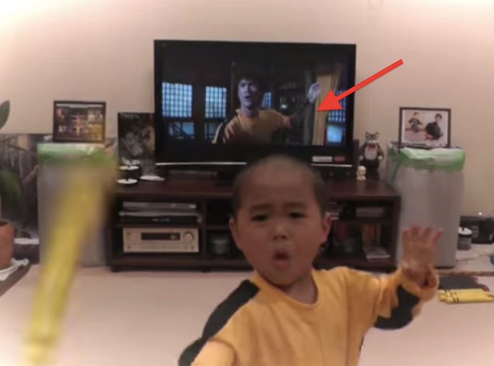 Surprised?': When You Realize What's on the TV Behind Him, You'll Instantly Understand Why This Five-Year-Old Is Going Viral
