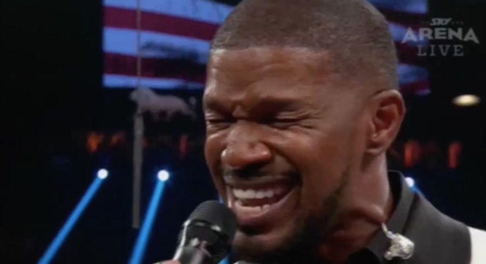 Blaze Poll: Some people hated Jamie Foxx' National Anthem. How do you think he did?