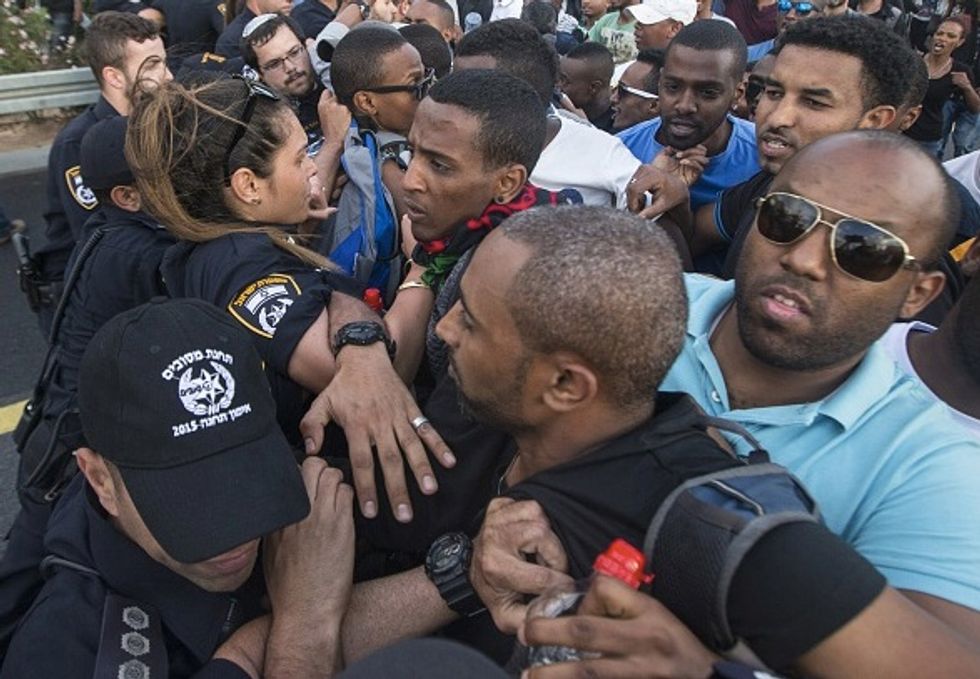 Violence Erupts During Israeli Ethiopian Protest Against Racism, Police Brutality