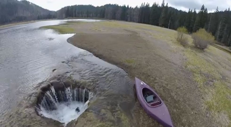 There’s a Lake in the U.S. That Drains Down a Lava Tube Each Year...but Scientists Can't Figure Out Exactly Where the Water Is Going
