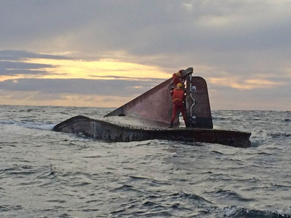 Where Did It Go? Floating Shipwreck Off South African Coast Now Missing