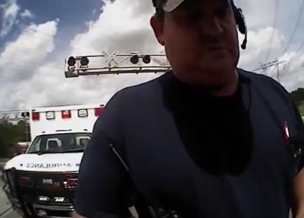 Dashcam Shows Officer's Relentless Pursuit of Fire Chief Responding to Accident: 'I Don't Care What He Does
