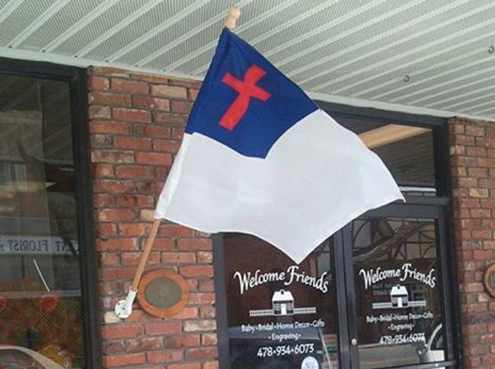Christian Flag' Outside City Hall Sparked National Controversy. Now, Officials Are Reversing Course and Removing It, But...